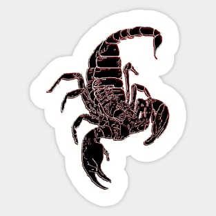 Scorpion 3D Scorpio skorpion Sticker